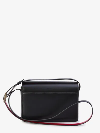 Shop Christian Louboutin Sleek And Chic Black Crossbody Bag For Women
