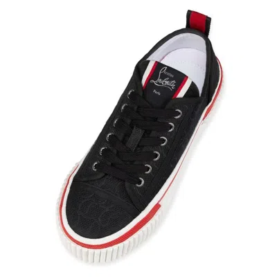 Shop Christian Louboutin Super Pedro 40mm Sneaker In Black