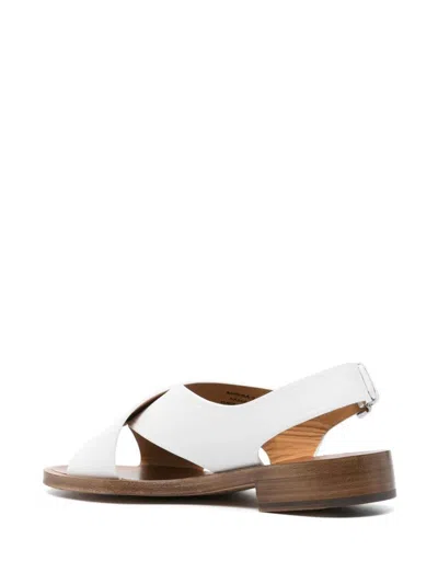Shop Church's White Leather Sandals For Women