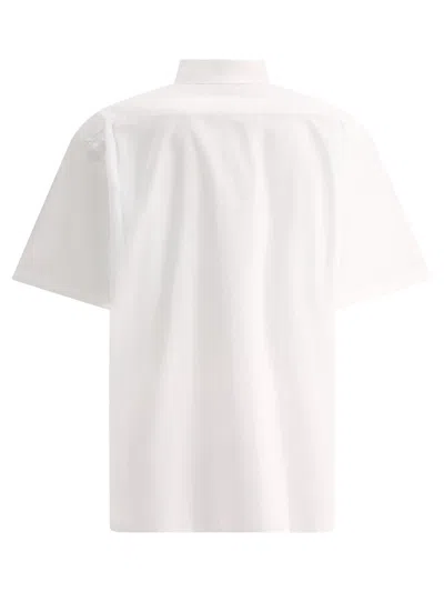 Shop Comme Des Garçons Homme Deux Printed Shirt In White