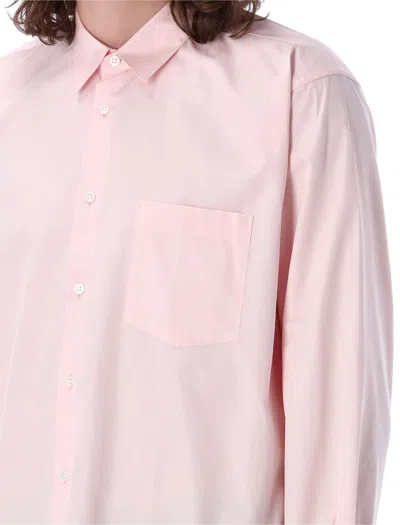 Shop Comme Des Garçons Shirt Men's Pink Oxford Shirt