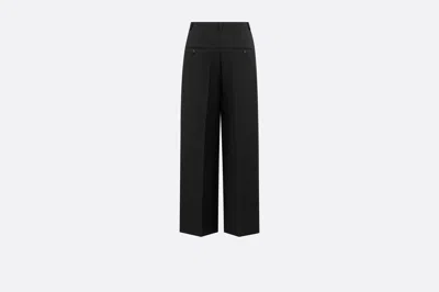 Shop Dior Flared Pants In Black