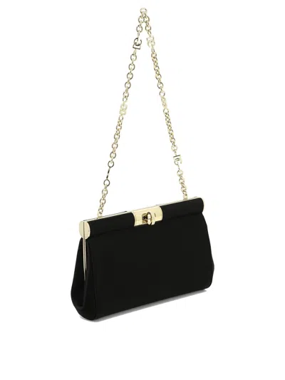 Shop Dolce & Gabbana "marlene Small" Shoulder Handbag In Black