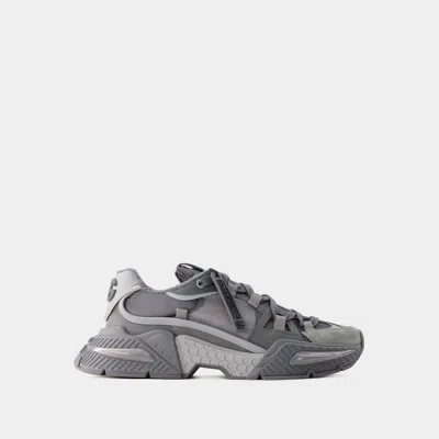 Shop Dolce & Gabbana Airmaster Sneaker In Grey