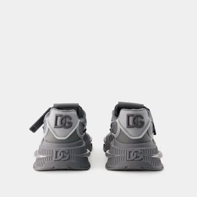 Shop Dolce & Gabbana Airmaster Sneaker In Grey