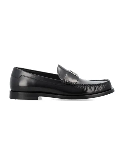 Shop Dolce & Gabbana Classic Black Loafer For Men