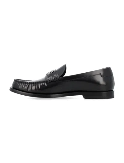 Shop Dolce & Gabbana Classic Black Loafer For Men