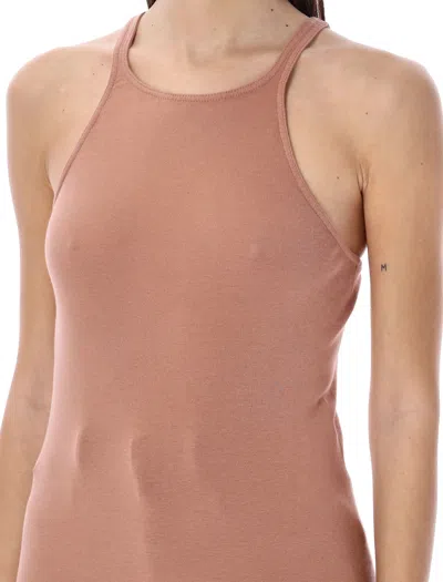 Shop Drkshdw Sleeveless Racer Back Cotton Tank Top In Pink