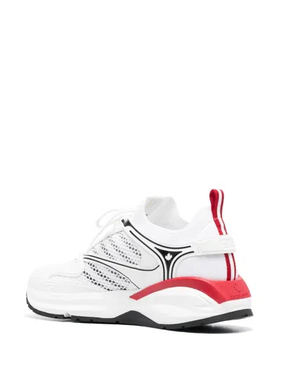 Shop Dsquared2 X Dash Panelled Low-top Sneaker In White