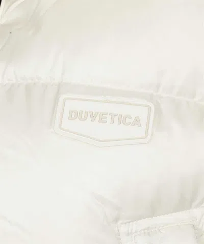 Shop Duvetica White Down Padded Bodywarmer For Women