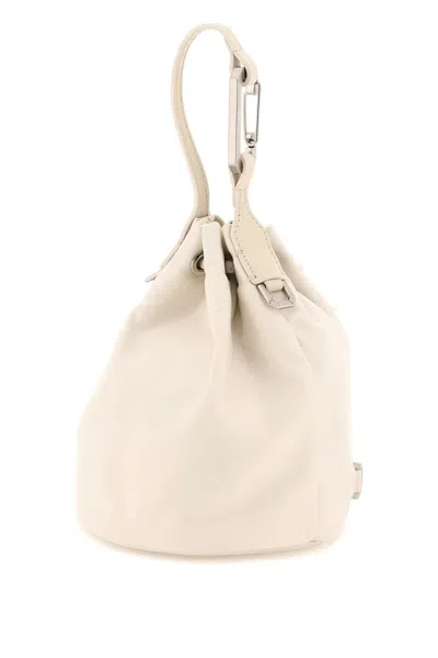 Shop Eéra Eera 'rocket' Small Bucket Handbag In White