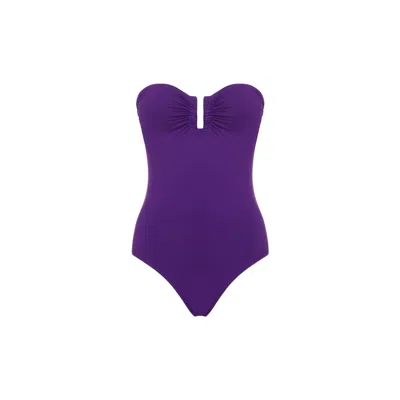 Shop Eres Pink & Purple Women's Beachwear Swimsuit For Ss24
