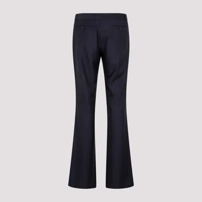 Shop Etro Bootcut Trousers In Blue