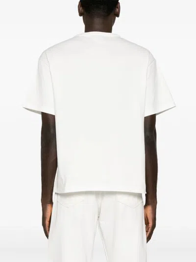 Shop Etro Pegasus Embroidered Cotton T-shirt For Men In White
