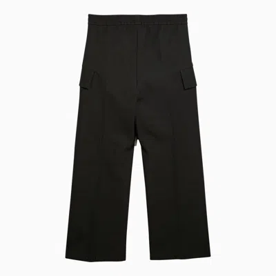 Shop Fear Of God Men's Olive Wide-leg Trousers For Ss24 In Multicolor