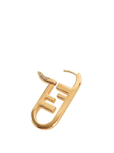 Shop Fendi Elegant Orosoft Single Earring For Women