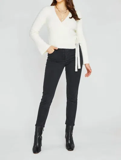 Gentle Fawn Daytona Pullover Top In Snow In White