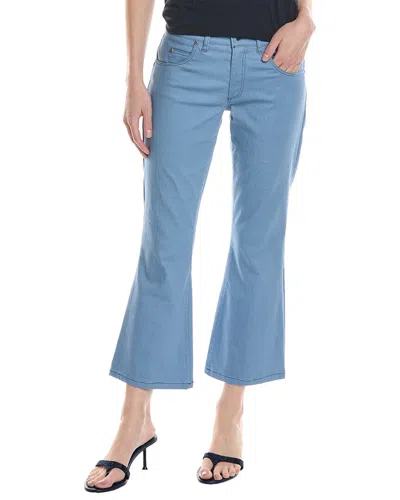 Lola And Sophie Lola & Sophie Blue Crop Flare Jean In Blue