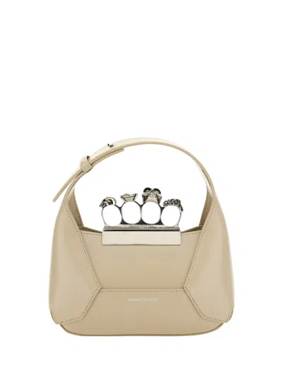 Shop Alexander Mcqueen Women Mini Jewelled Handbag In Multicolor