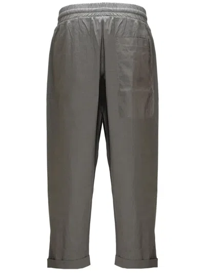 Shop Thom Krom Trousers In Green