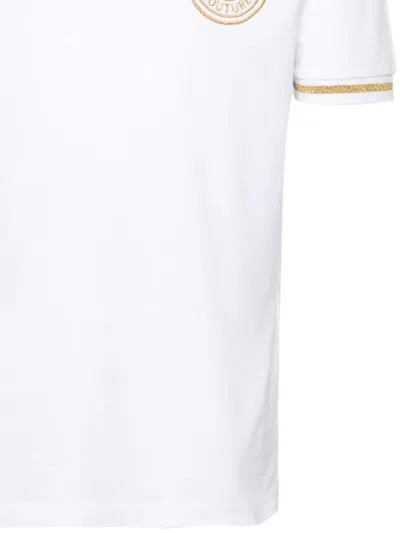 Shop Versace Jeans Couture Versace Jeans T-shirts And Polos In White