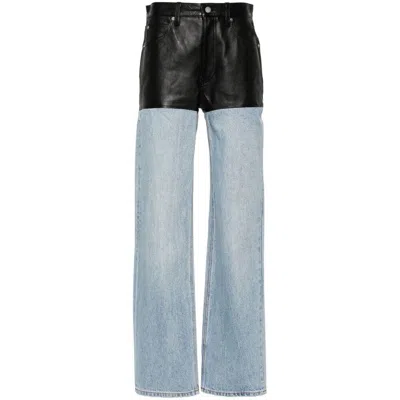 Shop Alexander Wang Jeans In Blue/black