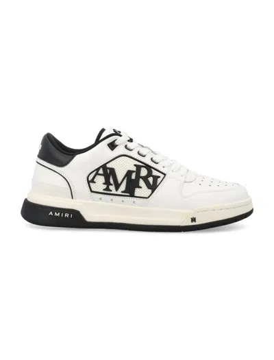 Shop Amiri Classic Low Sneakers In White