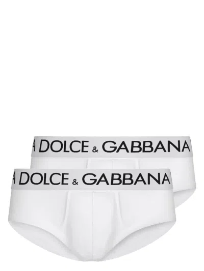 Dolce & Gabbana Midi Brief 2-pack Briefs In White
