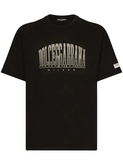 Shop Dolce & Gabbana T-shirt Clothing In Black