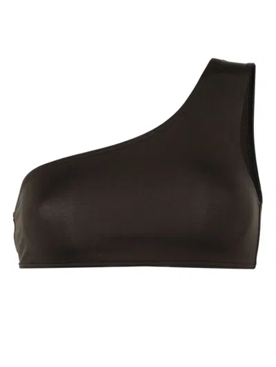 Eres One-shoulder Bikini Top In Volcan