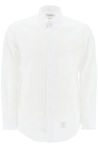 Shop Thom Browne Classic Poplin Shirt In White