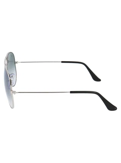 Shop Ray Ban Ray-ban Sunglasses In 003/3f Silver