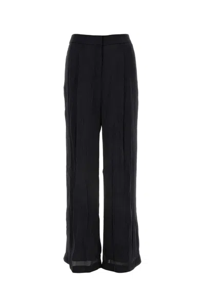 Michael Kors Black Polyester Pant In Black