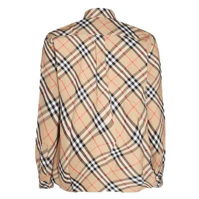 Shop Burberry Shirts Beige