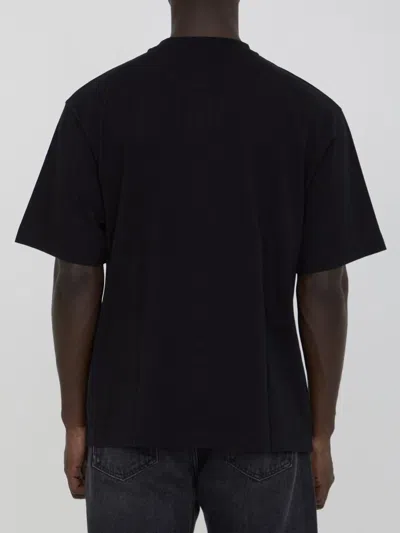 Shop Off-white Off Stamp Skate T-shirt In Black