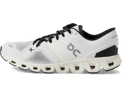 Shop On Running Women's Cloud X 3 Sneaker In White / Black In Multi