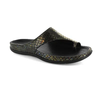 Shop Strive Women's Capri Ii Sandals In Black Snake