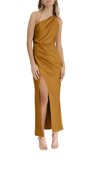 Shop Significant Other Gracie Dress In Copper In Multi