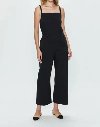 Shop Pistola Adela Wide Leg Jumpsuit In Black