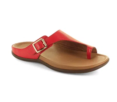 Shop Strive Women's Java Ii Sandals In Scarlet In Red