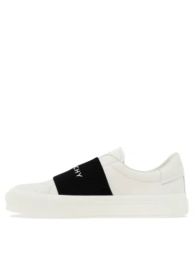 Shop Givenchy "new City" Sneakers In White
