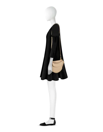 Leparmentier Paris Astorya Leather Mini Bag W/shoulder Strap