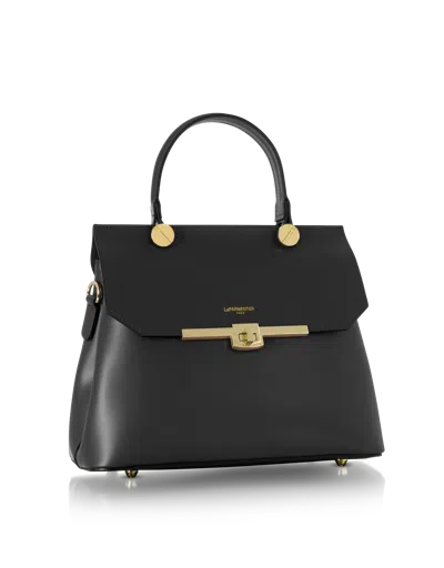 Leparmentier Paris Atlanta Top Handle Satchel Bag W/shoulder Strap