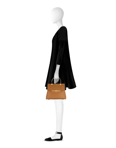 Leparmentier Paris Atlanta Top Handle Satchel Bag W/shoulder Strap