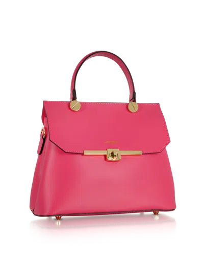 Leparmentier Paris Atlanta Top Handle Satchel Bag W/shoulder Strap