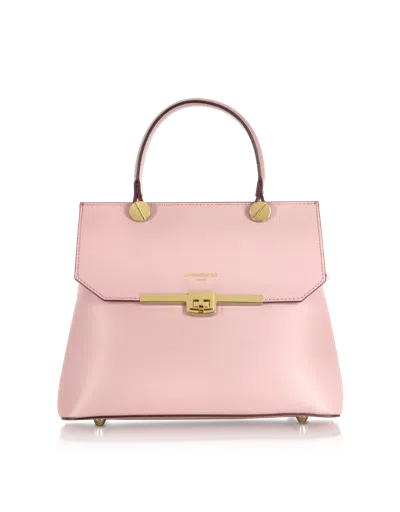 Leparmentier Paris Atlanta Top Handle Satchel Bag W/shoulder Strap