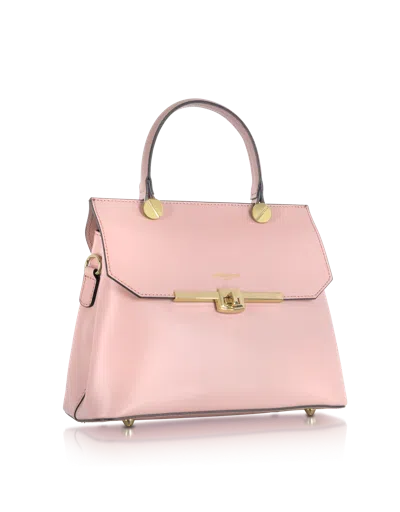 Leparmentier Paris Atlanta Top Handle Satchel Bag W/shoulder Strap