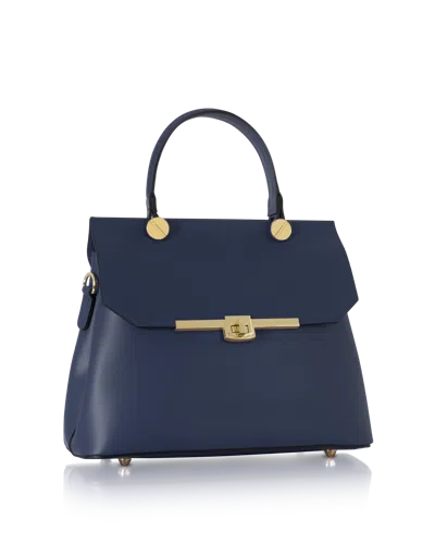 Leparmentier Paris Atlanta Top Handle Satchel Bag W/shoulder Strap