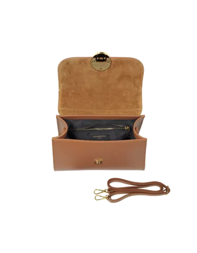 Leparmentier Paris Bombo Top-handle Satchel Bag W/strap