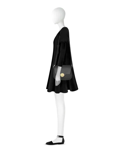 LEPARMENTIER PARIS SAN PEDRO LEATHER SHOULDER BAG 